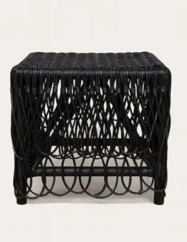 Blackburn Handwoven Rattan Side Table