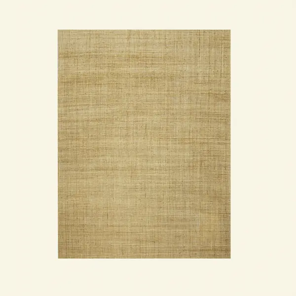 Dune Linen Weave Jute Rug – Full View Full view of Dune Linen Weave Jute Rug in warm dune tone