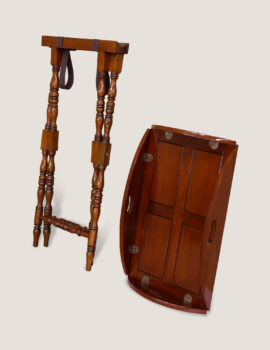 THE CHATSWORTH MAHOGANY BUTLER’S TRAY TABLE