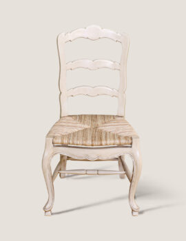 FRENCH PROVINCIAL LADDERBACK CHAIR