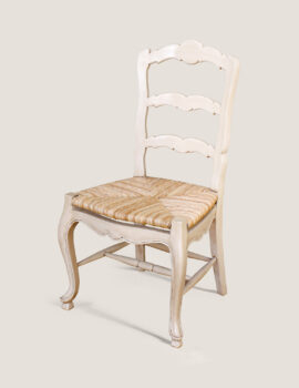 FRENCH PROVINCIAL LADDERBACK CHAIR