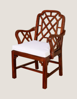 THE ASHFORD CHIPPENDALE ARM CHAIR