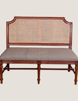 THE VERSAILLES CANE SETTEE