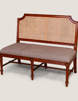 THE VERSAILLES CANE SETTEE