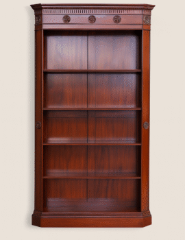 MADISON AVENUE MAHOGANY BOOKCASE