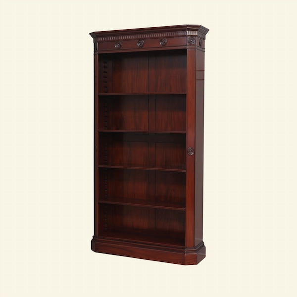Madison Avenue Mahogany Bookcase Alternate View