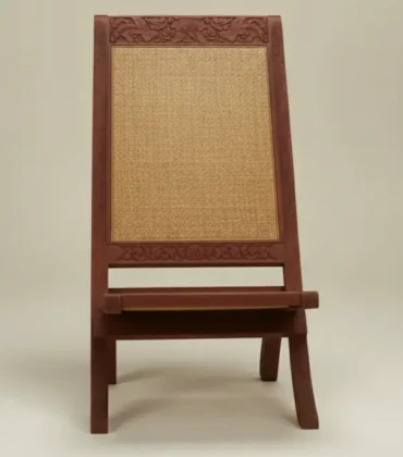 Maharaja Hand-Carved Folding Chair