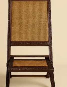 Maharaja Hand-Carved Folding Chair