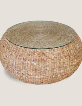 MODERN WOVEN COCKTAIL TABLE
