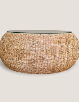 MODERN WOVEN COCKTAIL TABLE