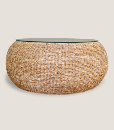 MODERN WOVEN COCKTAIL TABLE