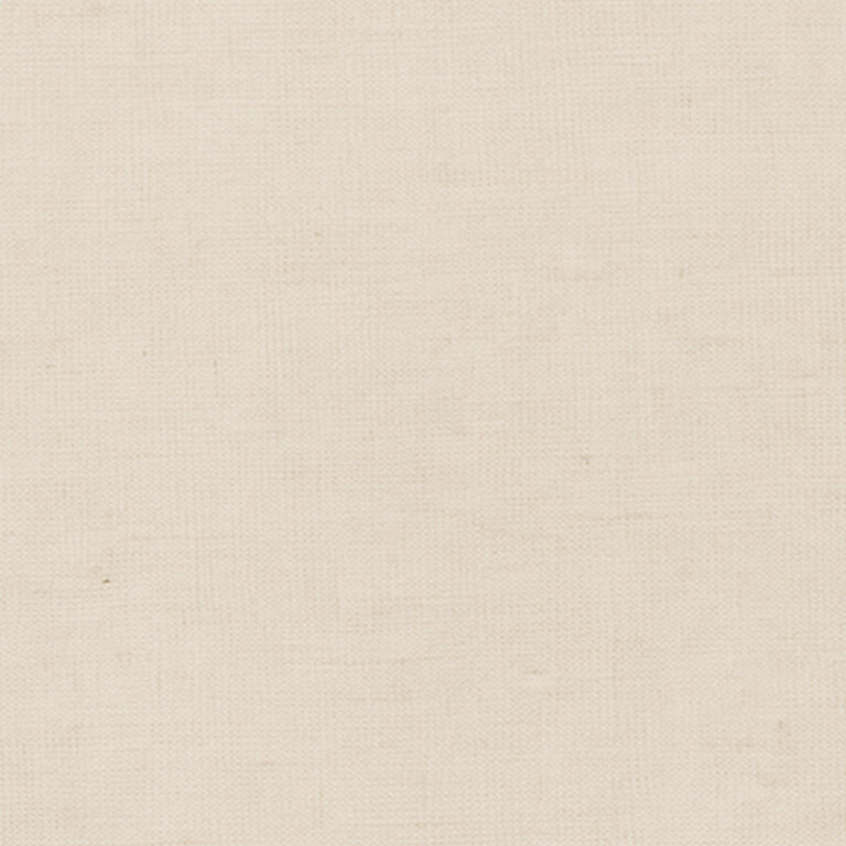 Montecito Cream Linen fabric swatch in soft neutral cream, woven linen cotton blend for upholstery, cushions, and drapery