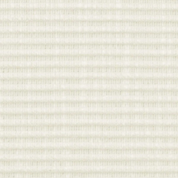 Paloma Ivory Rib fabric swatch in creamy ivory with subtle ribbed texture, durable cotton blend for upholstery and cushions