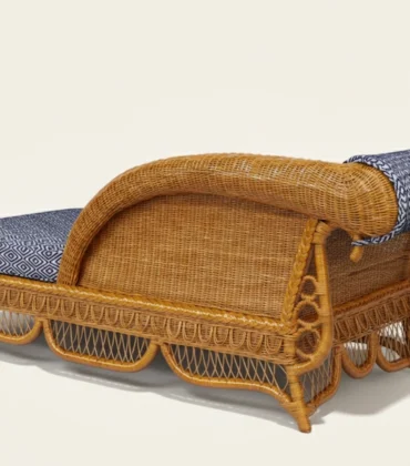 Savannah Wicker Chaise Lounge