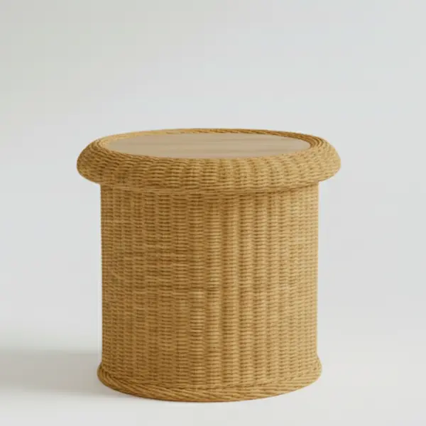 Bel Aire Woven Accent Table