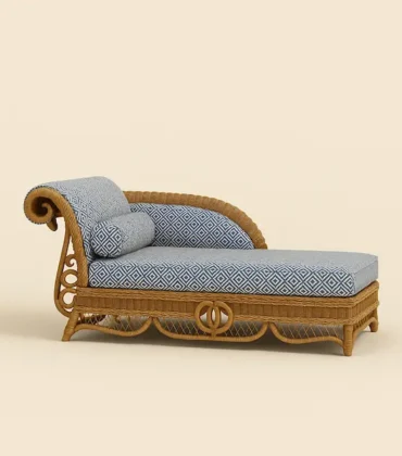 Savannah Wicker Chaise Lounge