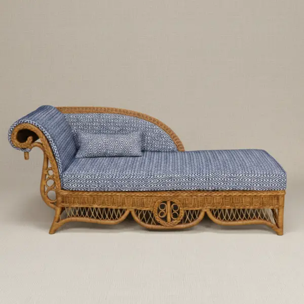Savannah Wicker Chaise Lounge
