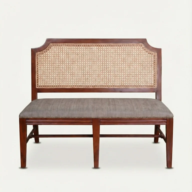 The St. James Estate Bench, front view