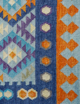 Festival Peaks Wool Kilim