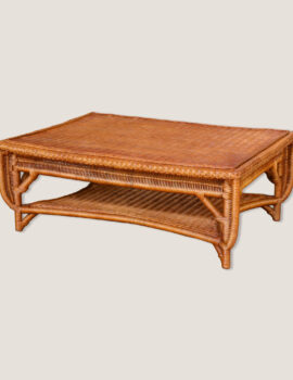 KENSINGTON BRAIDED WICKER COCKTAIL TABLE