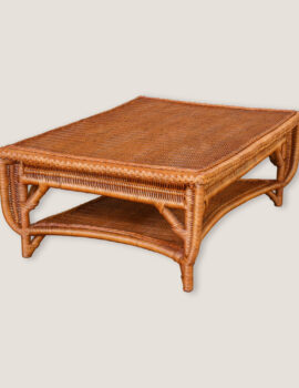 KENSINGTON BRAIDED WICKER COCKTAIL TABLE