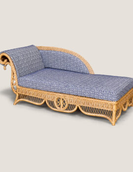 THE SAVANNAH WICKER CHAISE LOUNGE