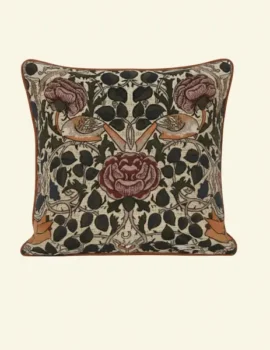 Birds & Rose Tapestry Cushion
