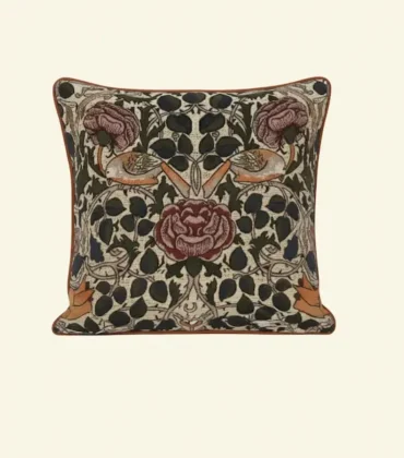 Birds & Rose Tapestry Cushion