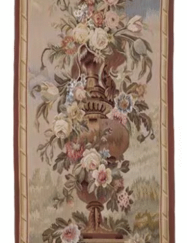 GRAND URN HANDWOVEN TAPESTRY