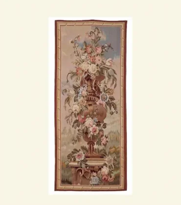 Grand Urn Handwoven Tapestry