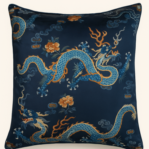 IMPERIAL DRAGON SILK PILLOW