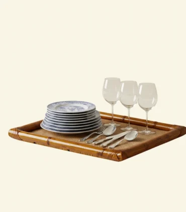 Laguna Rattan & Bamboo Tray
