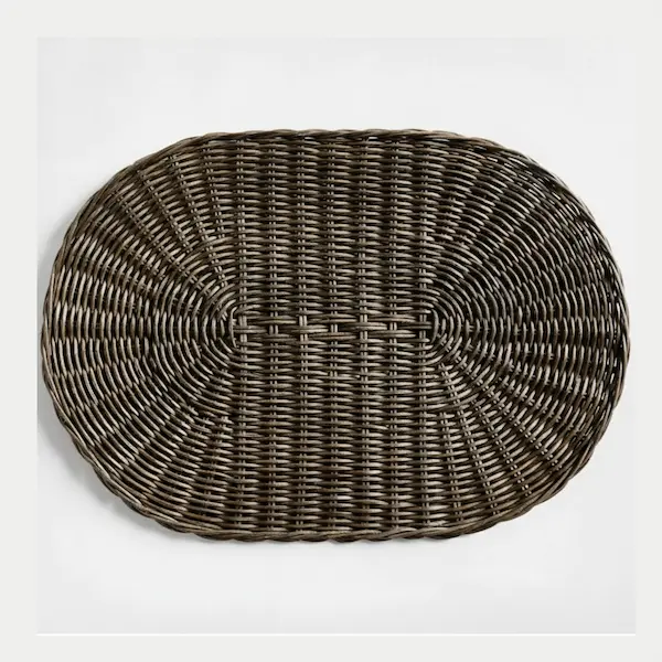 Montecito Oval Rattan Placemat