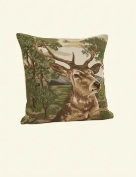 Noble Stag Tapestry Pillow
