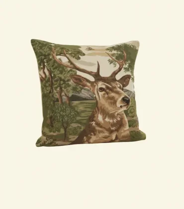 Noble Stag Tapestry Pillow