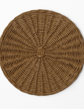 TISBURY ROUND PLACEMAT