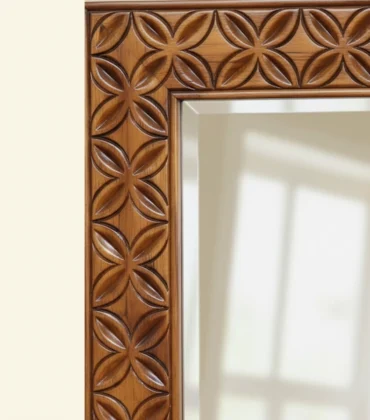 Wexford Carved Rosette Mirror