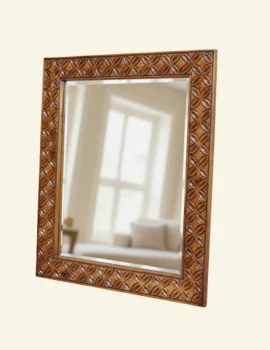 Wexford Carved Rosette Mirror