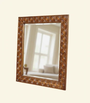 Wexford Carved Rosette Mirror