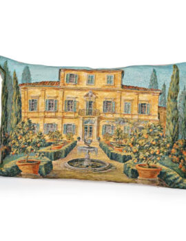 TUSCAN VILLA TAPESTRY PILLOW