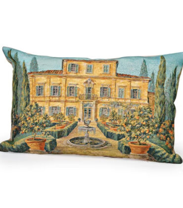 Tuscan Villa Tapestry Pillow