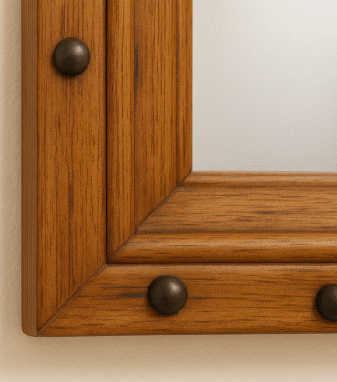 Joshua Tree Mahogany Wall Mirror