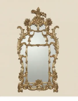 Beaumont Gilded Rococo Mirror