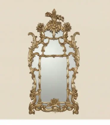 Beaumont Gilded Rococo Mirror