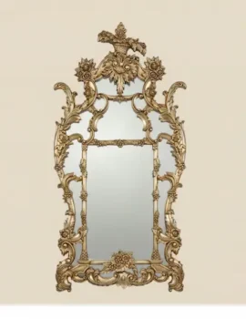 Beaumont Gilded Rococo Mirror
