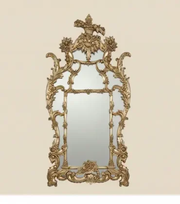 Beaumont Gilded Rococo Mirror