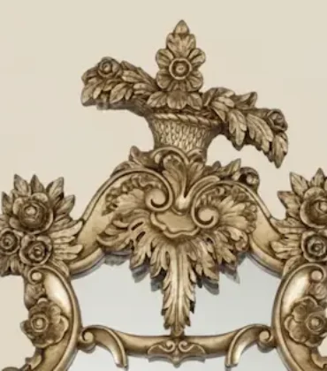 Beaumont Gilded Rococo Mirror