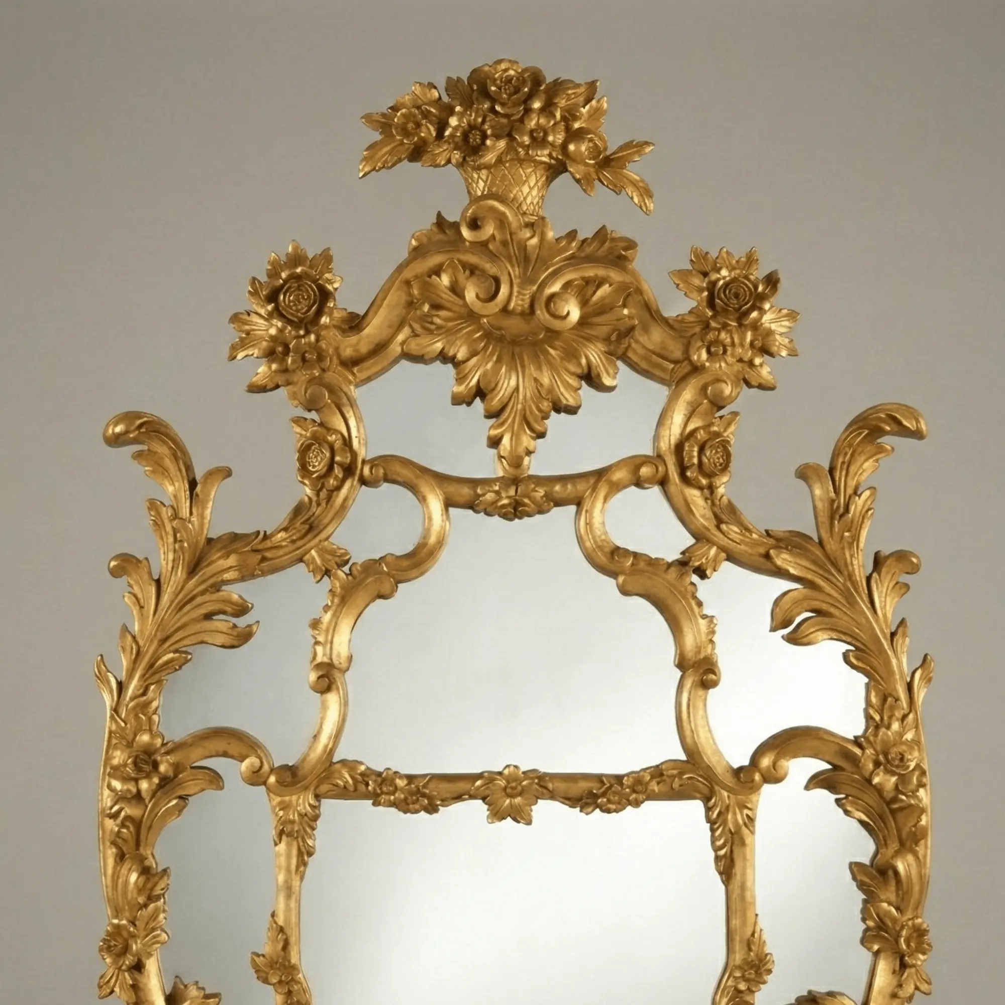 Beaumont Gilded Rococo Mirror - Image 2
