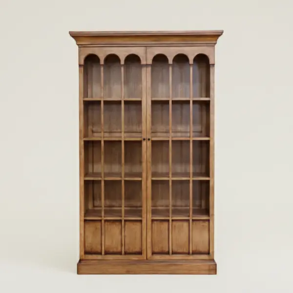 Belgravia Arched Library Bookcase
