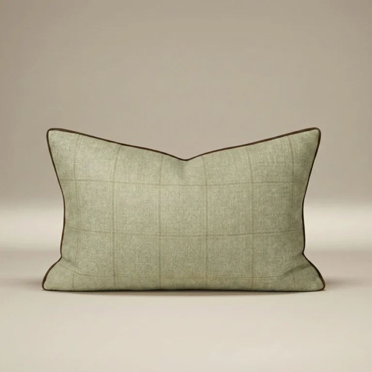 Glenwick Windowpane Throw Pillow, front view